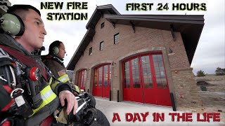 First 24 Hours in a New Fire Station  A Day in the Life [upl. by Mientao]