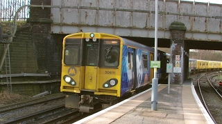 Half an Hour at 216  Birkenhead North Station 1022017  Class 507 508 terminus [upl. by Holub]